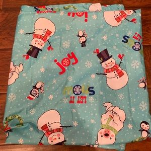 Let It Snow Shower Curtian and Clips